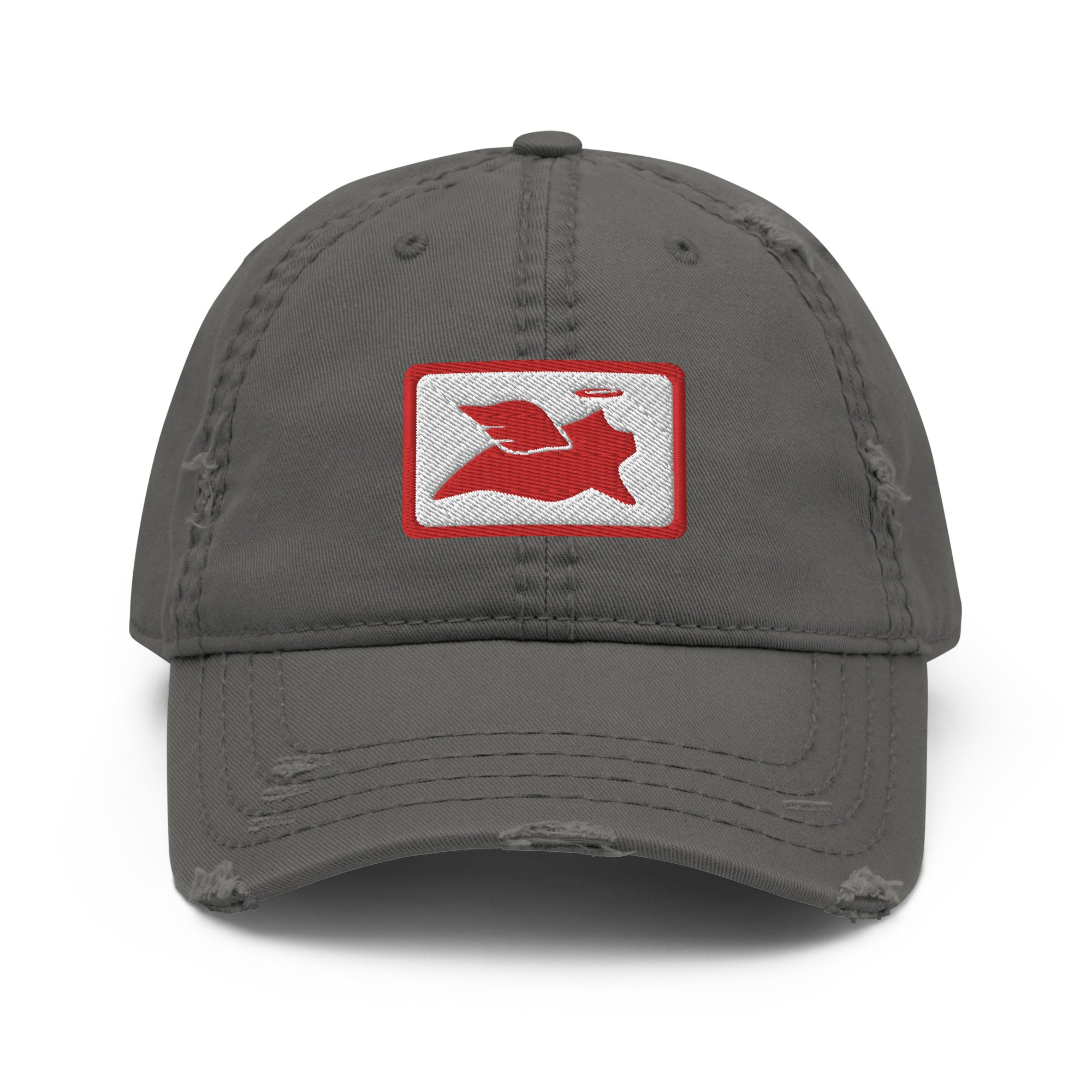 Halo Pig "Redfield" Distressed Dad Hat