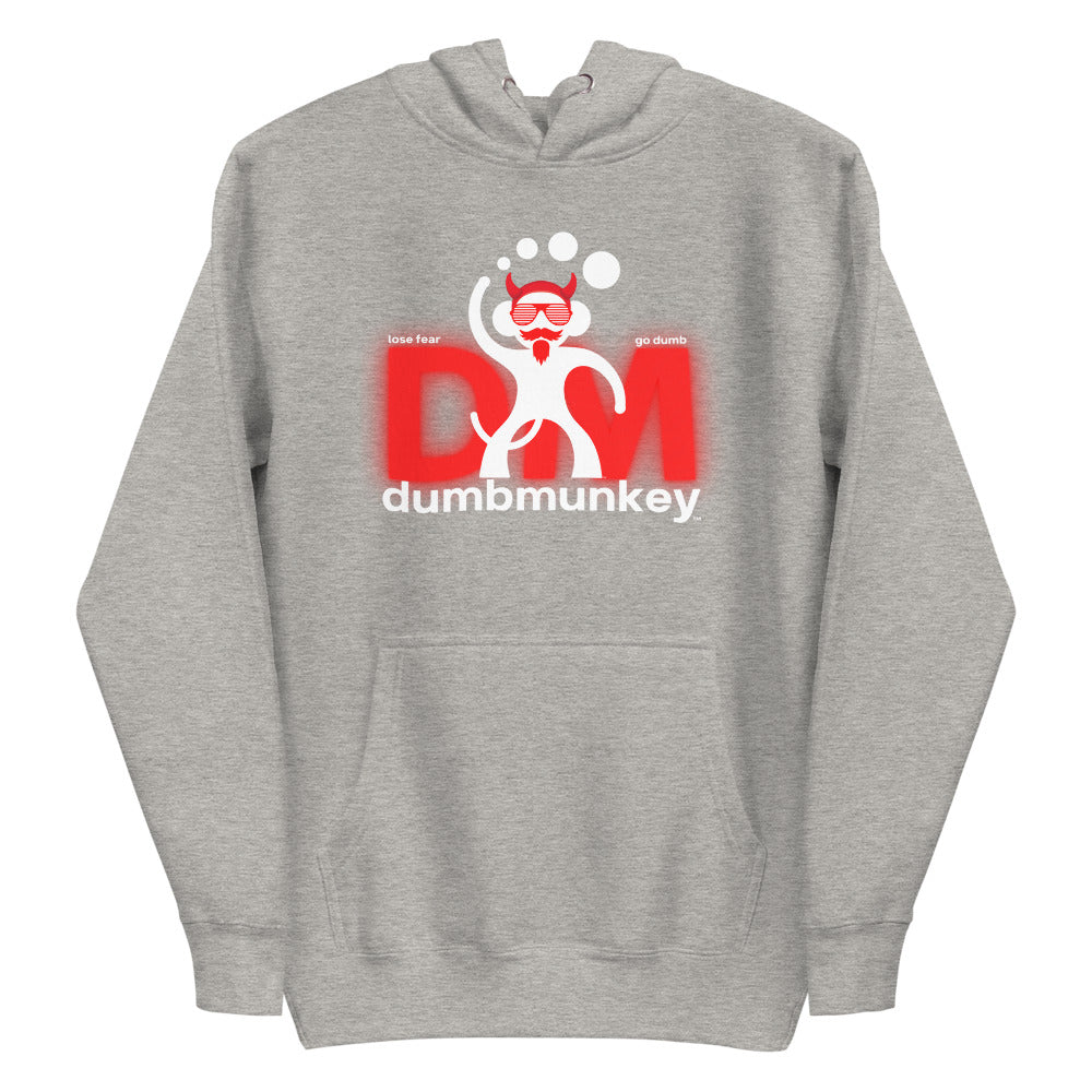 Dumbmunkey "Diablo" Men's/Unisex Ring-Spun Hoodie