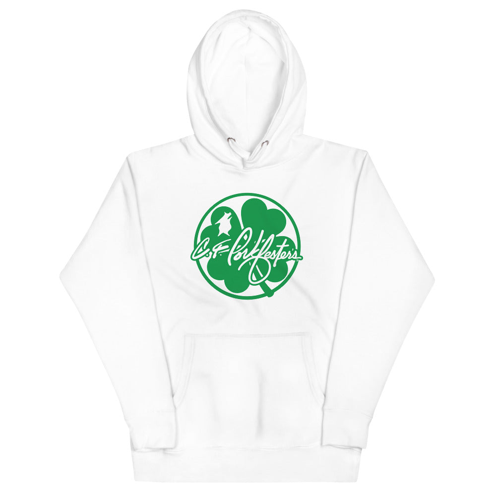 C.F. Porkfester's "Charlie's Clover" Men's/Unisex Ring-Spun Hoodie