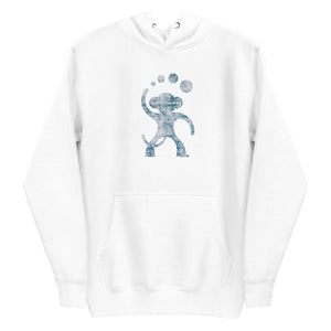 Dumbmunkey "Logo Blue" Men's/Unisex Ring-Spun Hoodie