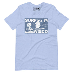 C.F. Porkfester's "Surf Wisco" Men's/Unisex T-Shirt