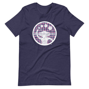 Dumbmunkey "Plaid Pink" Men's/Unisex T-Shirt