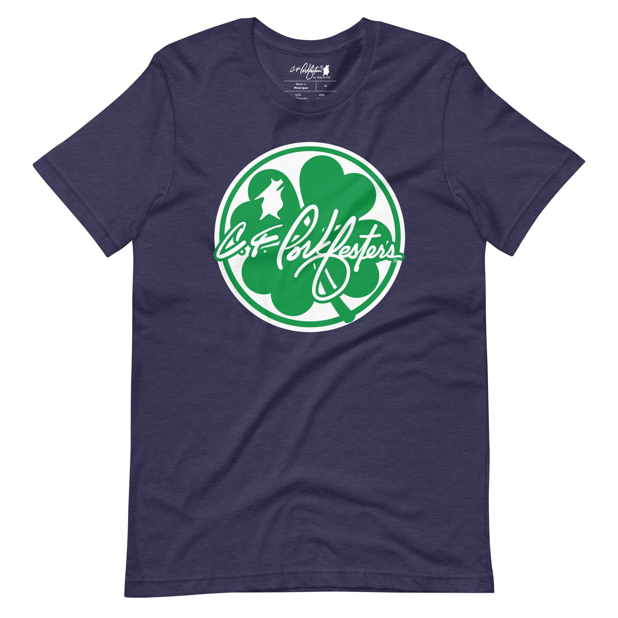 C.F. Porkfester's "Charlie's Clover" Men's/Unisex T-Shirt