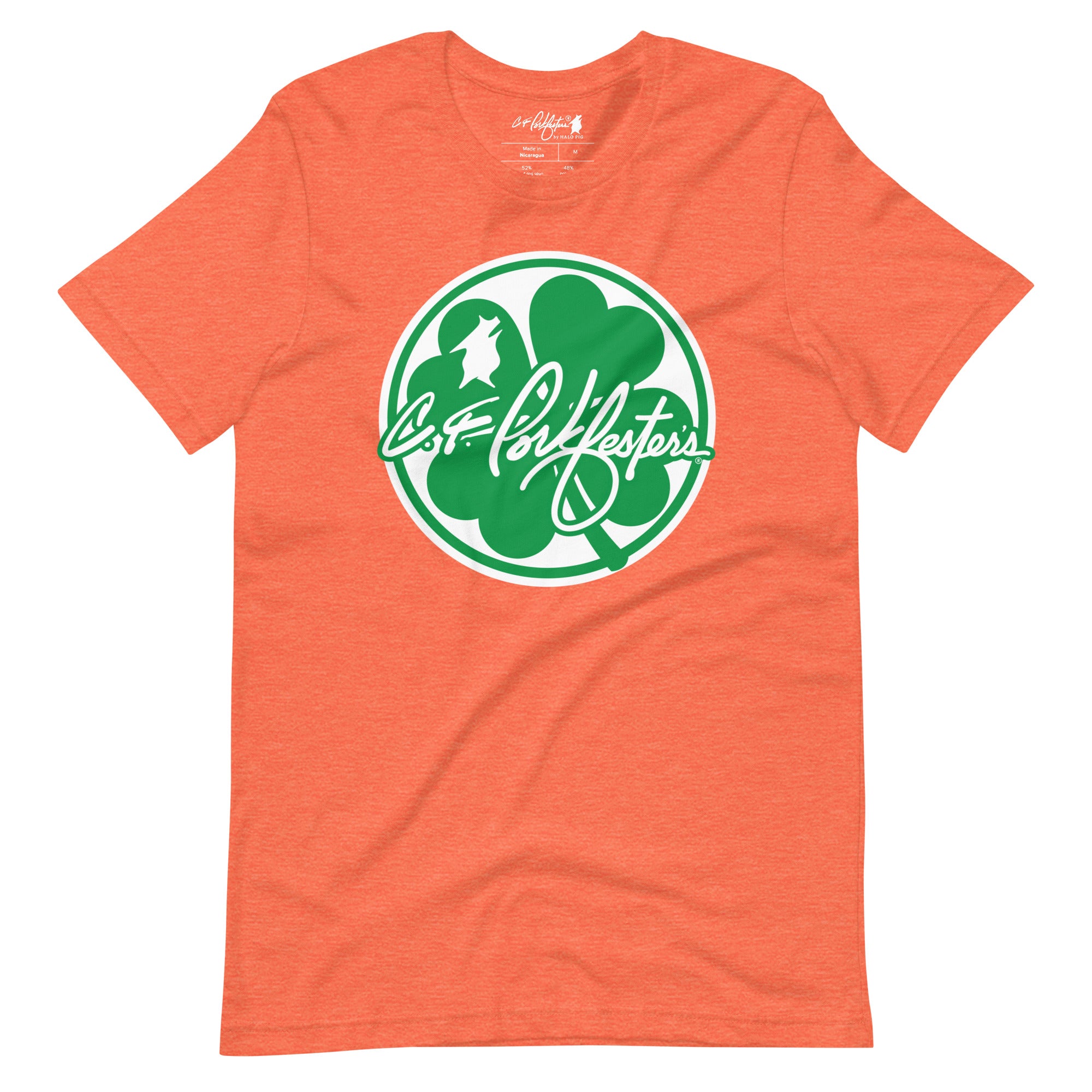 C.F. Porkfester's "Charlie's Clover" Men's/Unisex T-Shirt