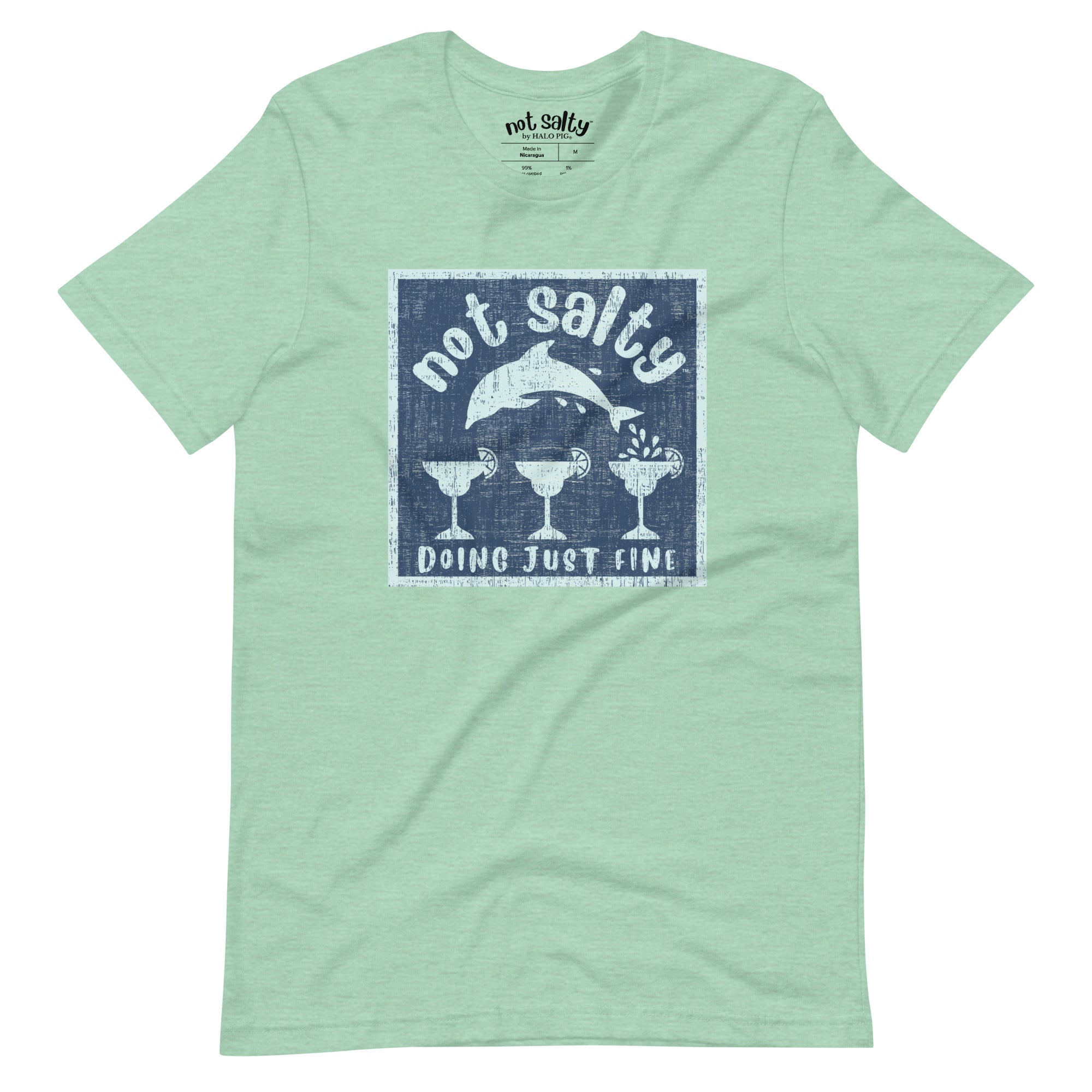 Not Salty "Thirsty Dolphin" Men's/Unisex T-Shirt