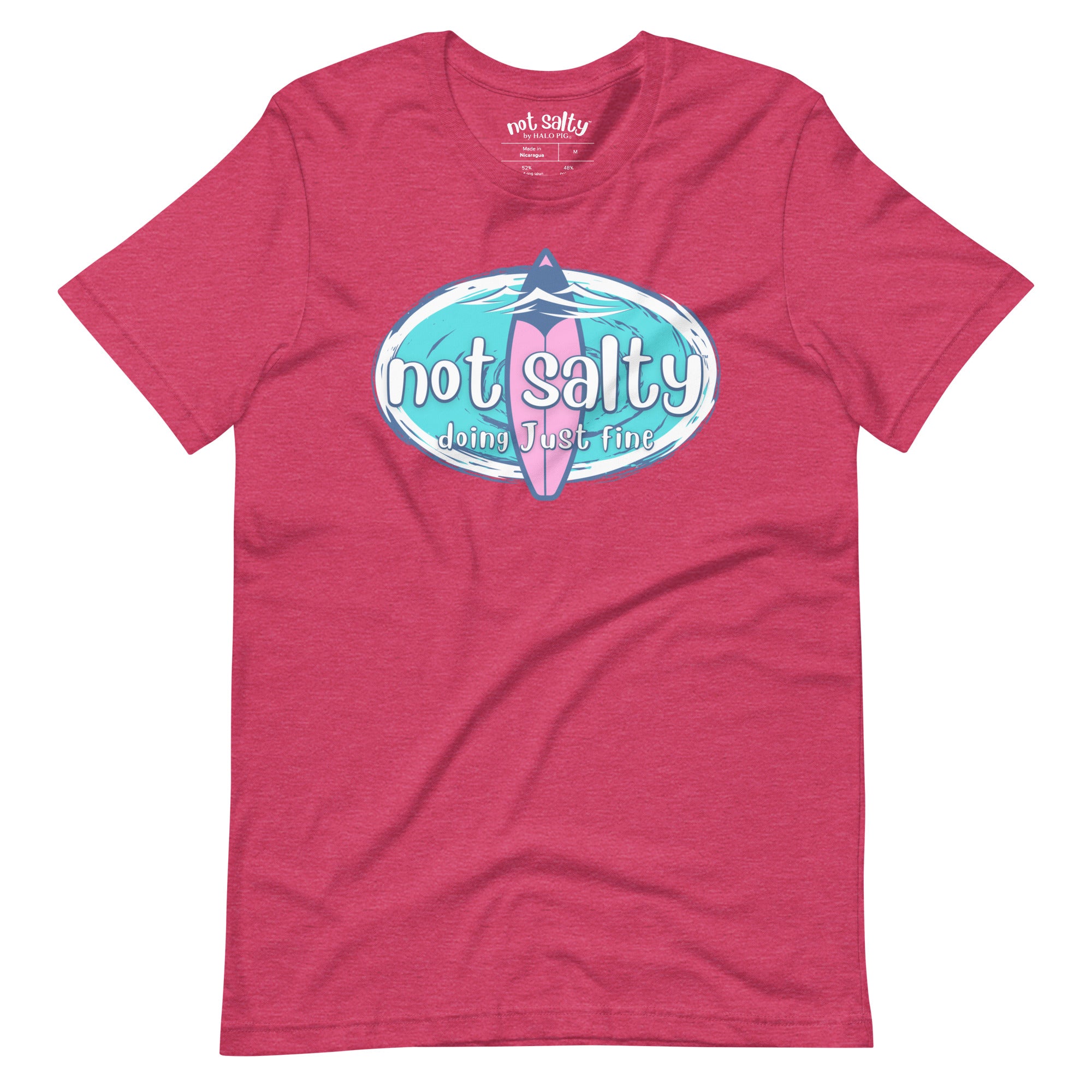 Not Salty "Surfy Whirl" Men's/Unisex T-Shirt