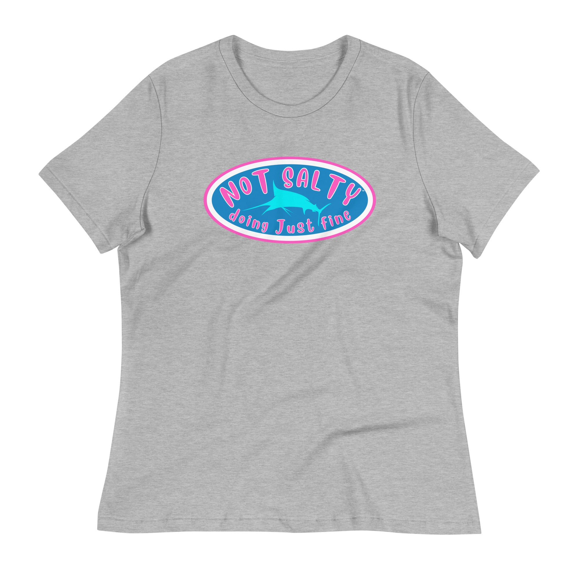 Not Salty "Lady Marlin" Women's Relaxed T-Shirt